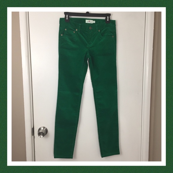green velvet skinny jeans